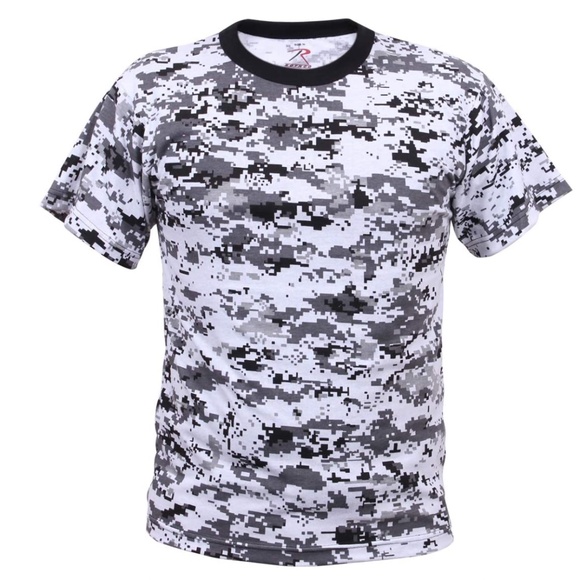 Rothco Camouflage T-Shirt Aus 100% Baumwolle - Bequem & Robust Für Outdoor-Abenteuer